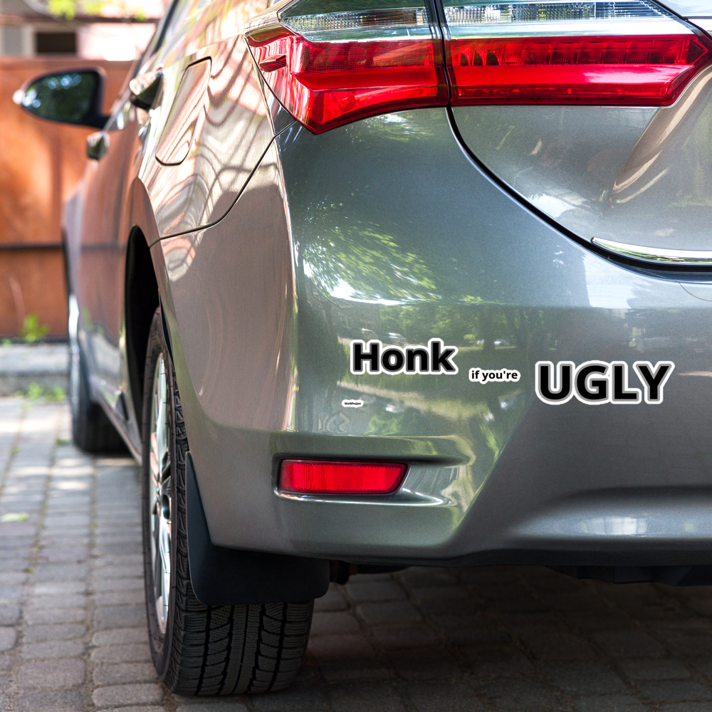 Honk-Bumper Sticker